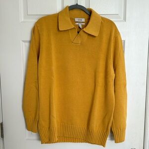 Cos Knitted Polo Sweater